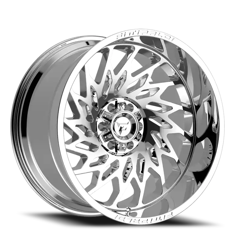 Fittipaldi Offroad Alpha Series FA20MC 22x12 -44 8x170mm 125.2mm Chrome Mirror Coat Chrome Original