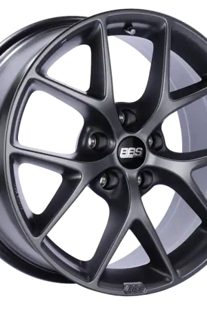 BBS SR 17x7.5 5x112 ET45 Satin Grey Wheel -82mm PFS/Clip Required Same Day Shipping