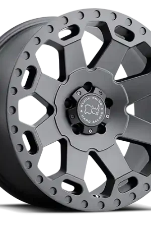 Luxury Black Rhino Warlord GY 18x9 +12 5x150mm 110.1mm Matte Gunmetal