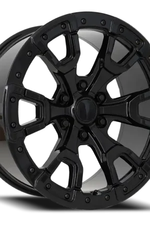 Factory Reproductions FR 99 Ford F150 Raptor GB 17x9 +18 6x135mm 87.1mm Gloss Black High Quality