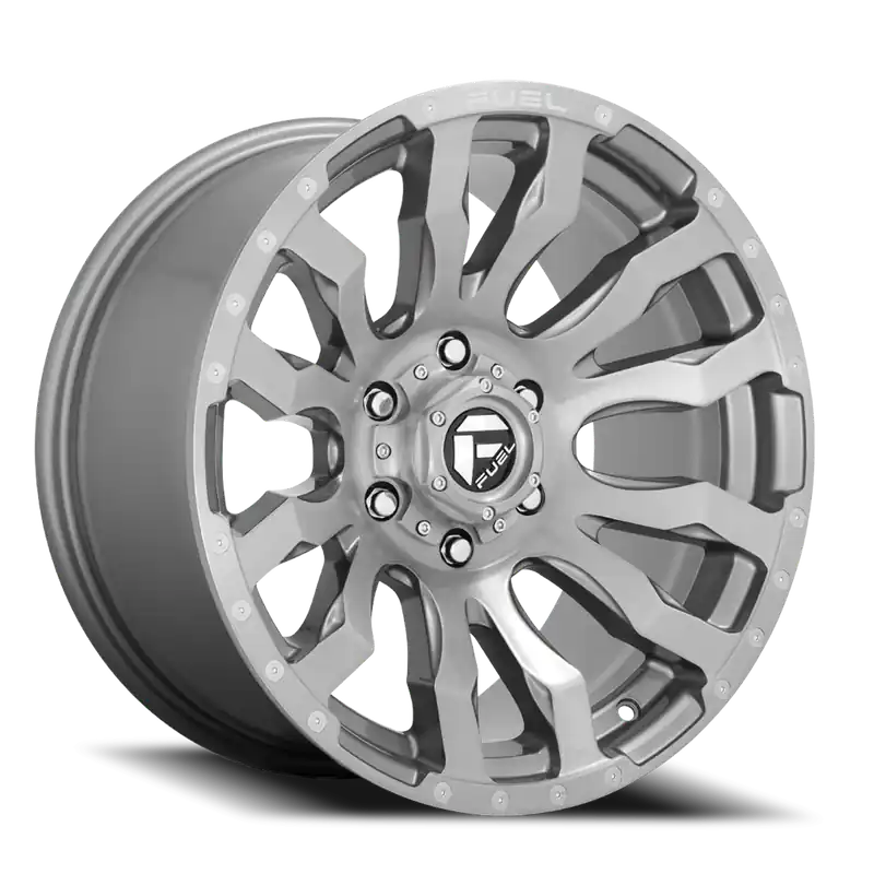 Fuel Blitz D693 20x9 +20 6x135mm 87.1mm Brushed Gunmetal Tinted Clear Secure Checkout