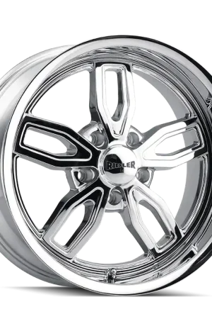 Ridler 608 Chrome 20x8.5 5x127 0mm 78.3mm New Arrival