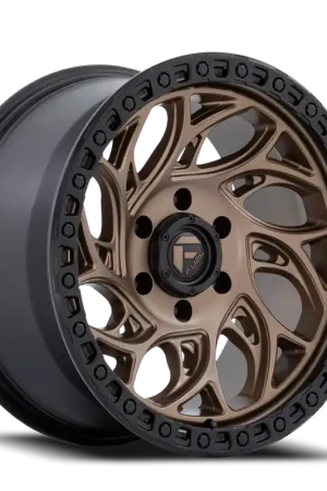 Mega Sale Fuel Runner OR D841 17x9 -12 6x139.7mm 106.1mm Bronze Black Ring