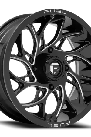Buy Today Fuel Runner UTV D741 15x7 +10 4x156mm 132mm Gloss Black Milled