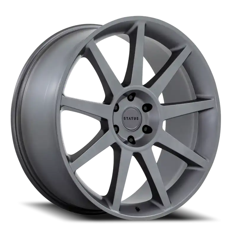 Status Mammoth AG 22x9.5 +30 5x114.3mm 72.56mm Matte Anthracite Deal