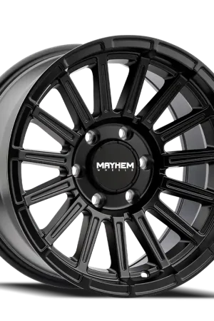 Mayhem Granite 8309 Satin Black 17x9 6x139.7 0mm 106.1mm Next Day Delivery