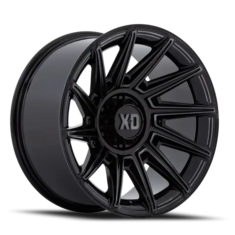 Professional Grade XD Series Specter XD867 GY 20x10 -18 8x180mm 124.2mm Gloss Black Gray Tint