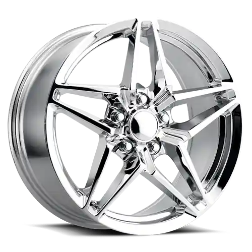 Factory Reproductions FR 29 C7 ZR1 Corvette Replica CH 20x12 +59 5x120.65mm 70.3mm Chrome Top Pick