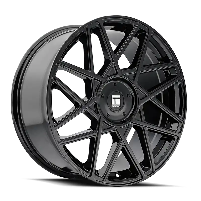 Last Chance Touren TR66 3266 Gloss Black 18x8 5x108/5x114.3 35mm 72.62mm