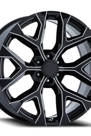 Same Day Shipping Performance Replica PR177 M 20x9 +24 6x139.7mm 78.1mm Gloss Black Milled
