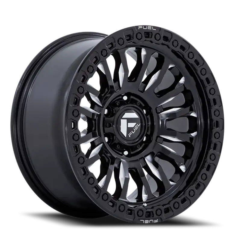 Fuel Rincon SBL FC857BE 17x9 +1 6x139.7mm 106.1mm Gloss Black Milled Discount