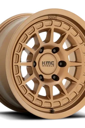 Shop Now KMC Canyon KM719 BRZ 17x8 +20 6x139.7mm 106.1mm Matte Bronze