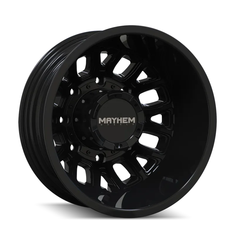 Mayhem Cogent Dually (8107D) Gloss Black 17x6.5 8x200 x142mm 142mm Free Delivery