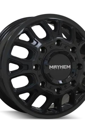 Best Seller Mayhem Cogent Dually (8107D) Gloss Black 17x6.5 8x165.1 125mm 121.3mm