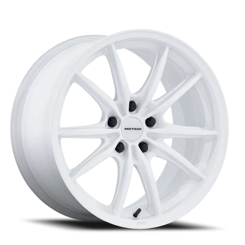 Motegi MR162 Zentoku WX 18x9.5 +38 5x100mm 56.15mm Gloss White Buy Direct