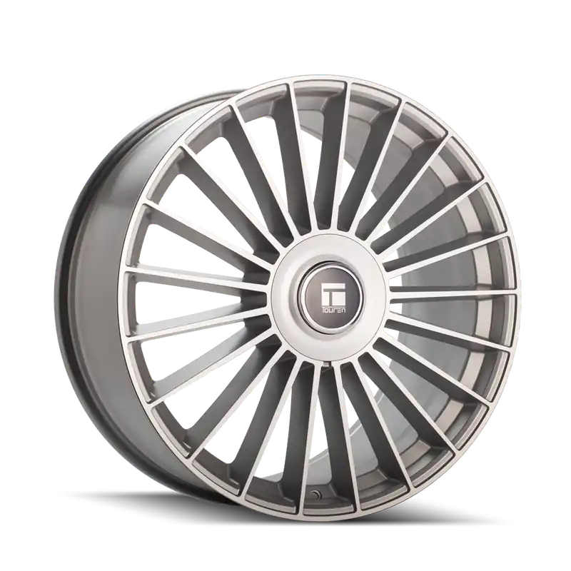 Luxury Touren TR10 3610 Satin Silver Machined 22x9 5x114.3/5x127 35mm 78.3mm