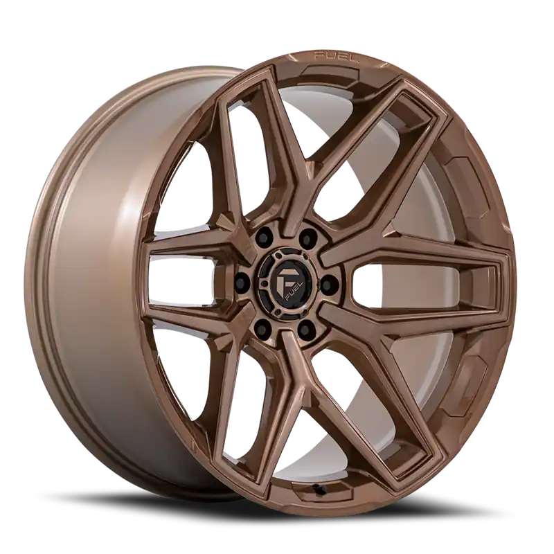 Crafted Fuel Flux 6 FC854ZR 20x9 +1 6x139.7mm 106.1mm Platinum Bronze