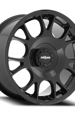 Limited Offer Rotiform TUF-R R187 20x8.5 +35 5x112/5x114.3mm 72.7mm Gloss Glossy Black