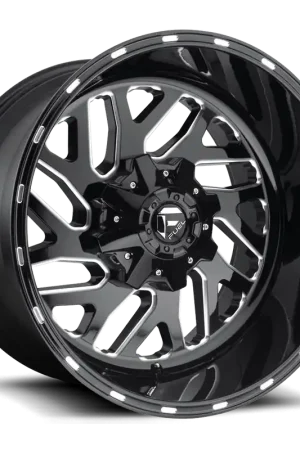 Low Price Fuel Triton D581 22x10 -18 8x180mm 124.2mm Gloss Black Milled