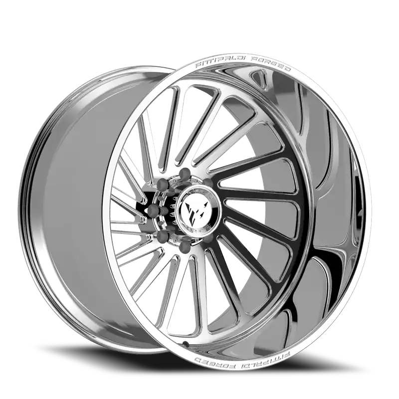Fast Shipping Fittipaldi Offroad FTF503 Left Directional 24x14 -76 6x135mm 87.1mm Polished