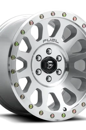 Price Drop Fuel Vector D647 18x9 +1 6x139.7mm 106.1mm Machined Diamond Cut Clear Coat