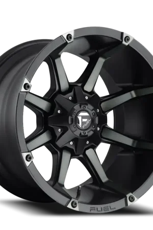 Fuel Coupler D556 20x9 +20 6x135/6x139.7mm 106.4mm Matte Black Machined-Dark Tint Money Back Guarantee