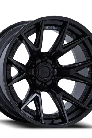 Best Price Fuel Catalyst FC402MX 22x10 -18 6x139.7mm 106.1mm Matte Black Gloss Black Lip