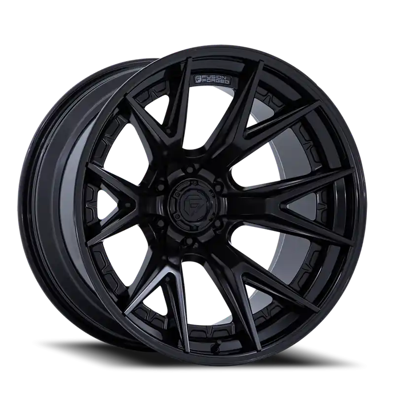 Best Price Fuel Catalyst FC402MX 22x10 -18 6x139.7mm 106.1mm Matte Black Gloss Black Lip