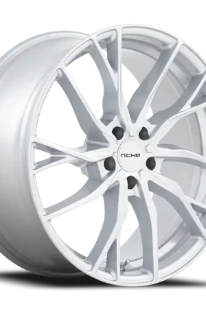 Niche Novara M273 20x9 +38 5x112mm 66.56mm Silver In Demand