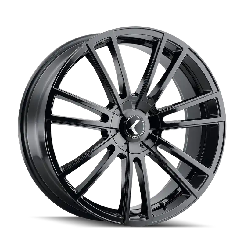 Certified Kraze Spectra 183 Gloss Black 18x8 5x108/5x114.3 40mm 72.62mm
