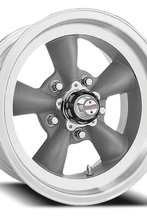 American Racing Torq Thrust D VN105 GY 15x7 -6 5x127mm 83.06mm Torq Thrust Gray Machined Lip Limited Edition