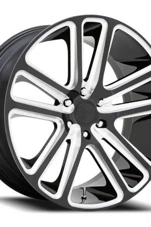 DUB Flex S255 24x10 +10 5x127mm 78.1mm Gloss Black Milled Get Yours