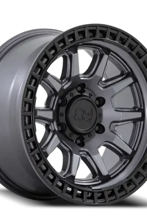 Top Pick Black Rhino Calico GG 17x8.5 +34 5x120mm 74.1mm Matte Gunmetal Matte Black Lip