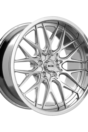 Direct From Manufacturer Ridler 681 Brushed With Polished Lip 22x10.5 5x120.65 10mm 83.82mm