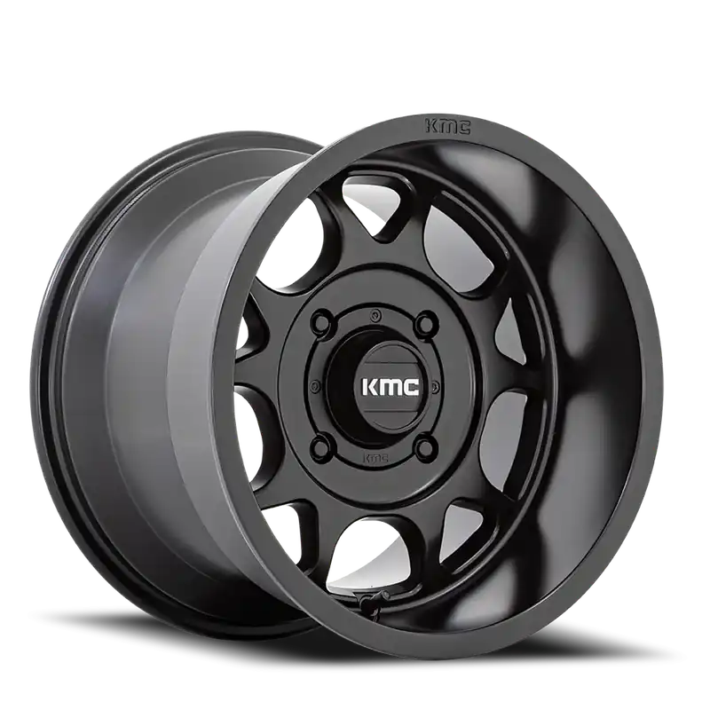 Free Returns KMC Toro S UTV KS137 15x7 +10 4x156mm 115.1mm Satin Black