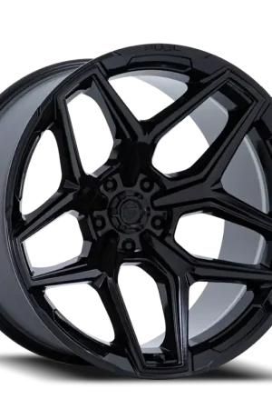 Fuel Flux 6 FC854BX 18x9 +1 6x139.7mm 106.1mm Gloss Black Premium