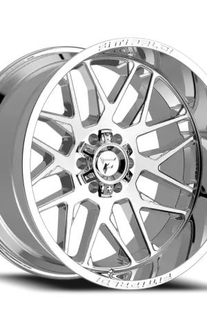 Bargain Fittipaldi Offroad Alpha Series FA19MC 20x10 -19 8x170mm 125.2mm Chrome Mirror Coat Chrome