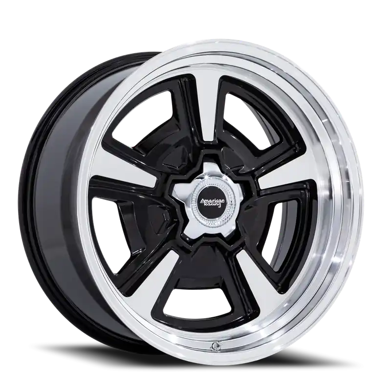 American Racing Marauder BD 20x10 +6 5x139.7mm 87.1mm Gloss Black Machined-Diamond Cut Lip Handmade