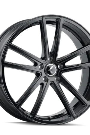 Kraze Lusso KR190 Gloss Black 22x9.5 6x139.7 30mm 106mm Bulk Order