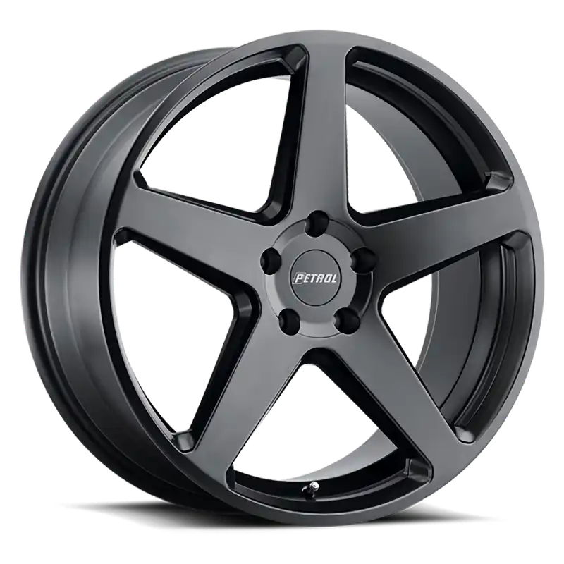 Trending Petrol P2C GB 20x8.5 +35 5x120mm 76.1mm Semi Gloss Black