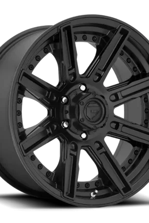 Must Have Fuel Rogue D709 20x9 +1 6x139.7mm 106.1mm Matte Black