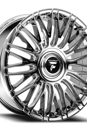 Limited Offer Fittipaldi Street FS369MC 24x10 +30 6x135mm 106.2mm Chrome Mirror Coat