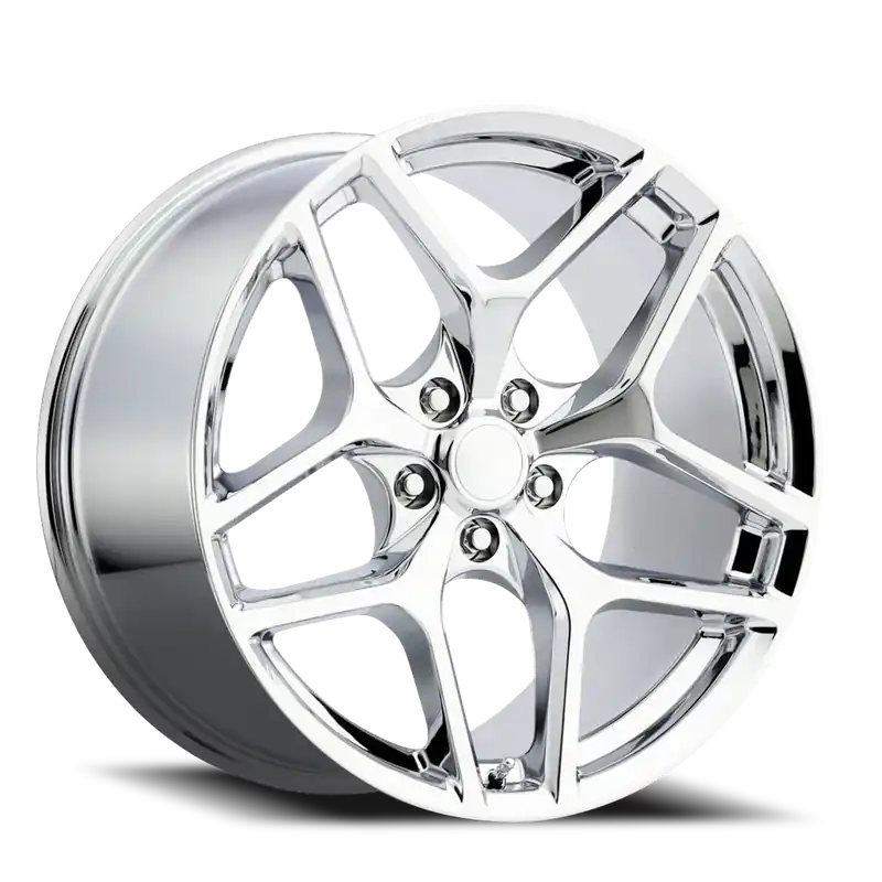Discount Factory Reproductions FR 27F Camaro Z28 Flow Form Replica CH 20x10 +35 5x120mm 66.9mm Chrome