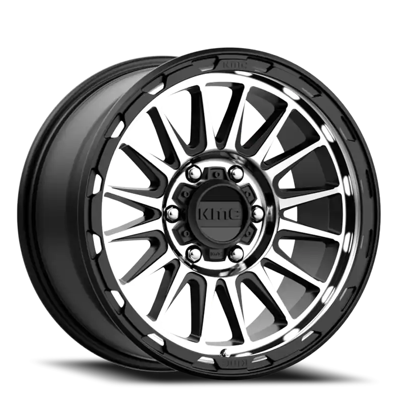 Seasonal Sale KMC Impact KM542 SMB 17x8.5 +0 8x165.1mm 125.1mm Satin Black Machined