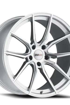 Cray Spider SL 20x9.5 +56 5x120.65mm 70.3mm Silver Mirror Cut Face Budget