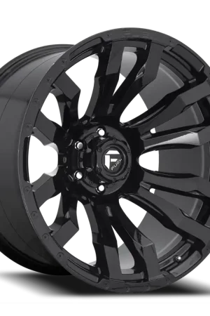 Fuel Blitz D675 20x10 -18 5x127mm 71.5mm Gloss Black Factory Price