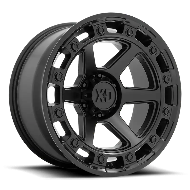 Same Day Shipping XD Series Raid XD862 SB 17x9 +0 6x120mm 66.9mm Satin Black