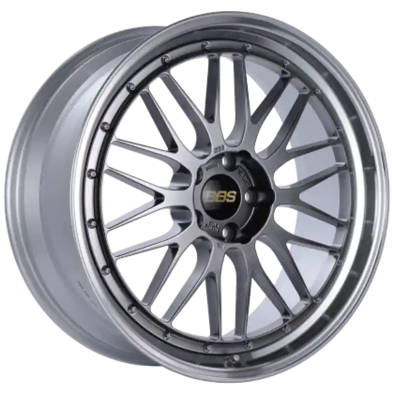 Crafted BBS LM 20x11 5x112 ET24 Diamond Black Center / Diamond Cut Lip Wheel PFS/Clip Required