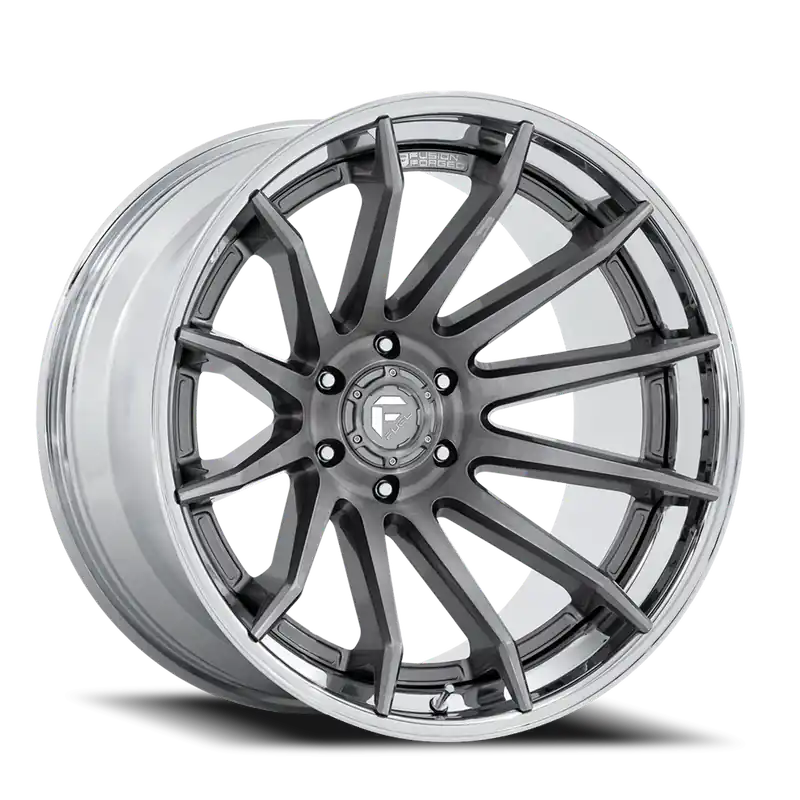 Professional Grade Fuel Burn FC403AP 22x10 -18 6x135mm 87.1mm Platinum Chrome Lip