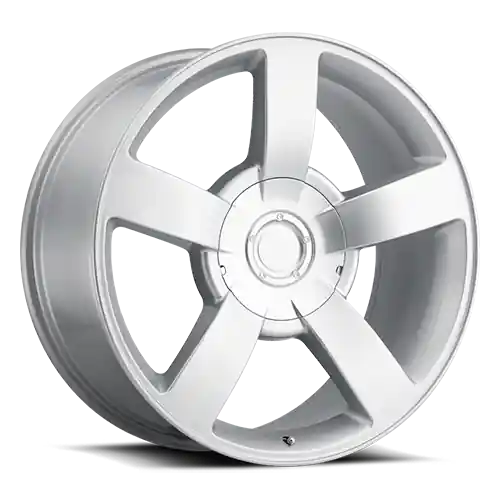 Factory Reproductions FR 33 Chevrolet 1500 SS Replica SL 22x10 +30 6x139.7mm 78.1mm Gloss Silver Special Offer